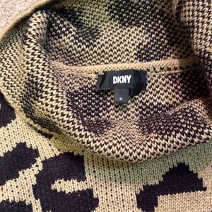DKNY Two-Tone Knit Sweater